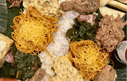 Afro-Filipino Kamayan