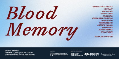 Blood Memory