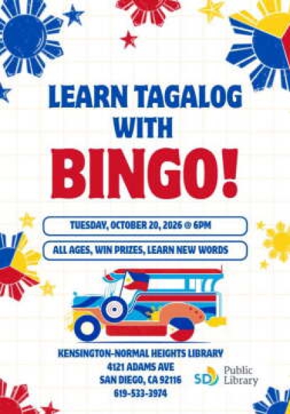 Filipino Bingo, Learn Tagalog!