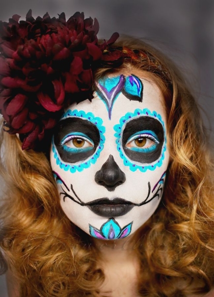 Calavera Face Painting